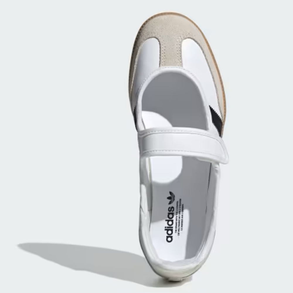 ADIDAS SAMBA JANE WHITE 🖤🤍 - Picture 8 of 11
